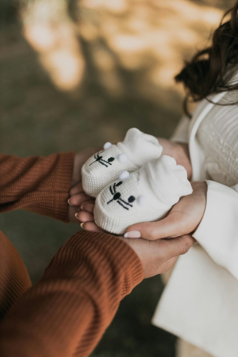 chaussons de naissance futurs parents